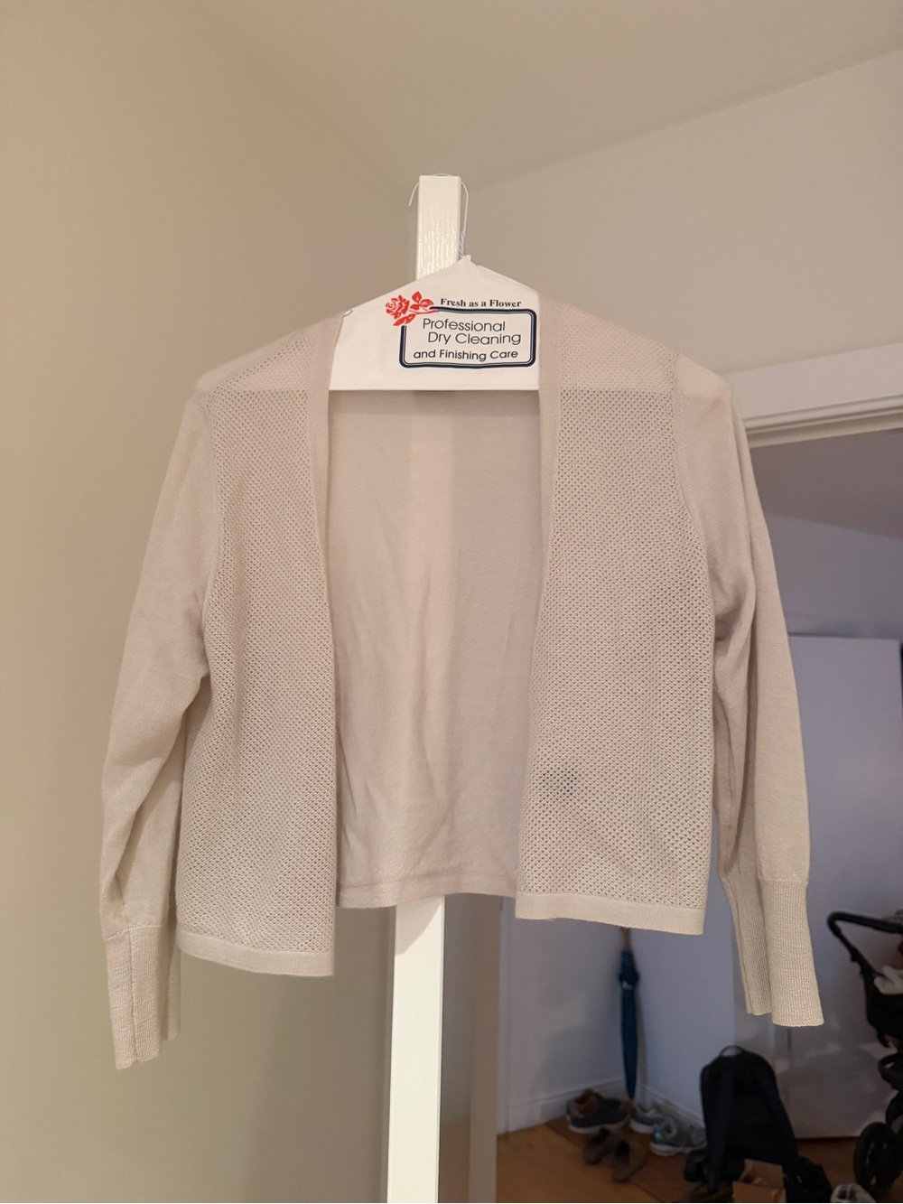Light Greg Open Front Women's cashmere Sweater Cardigan